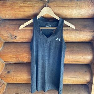 Under Armour Charcoal Sleeveless Top